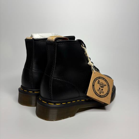 Dr. Martens Vegan 101 Felix Ankle Boots in Black - Picture 5 of 9